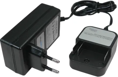 Produktbild von Trade-Shop Akku Ladegerät (18V 1,5A Li-Ion) Ladestation Schnellladegerät für Makita DHP458Z DHP458ZJ DHP484 DHP484RFJ DHP484RTJ DHP484Z