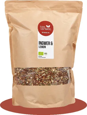 Produktbild von teeverliebt - Ingwer & Lemonloser Rooibostee | 1 kg