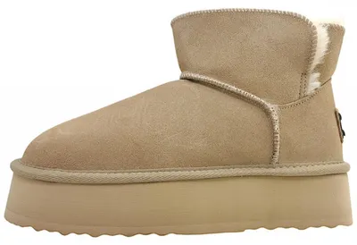 Produktbild von OOG  Damenschuhe Stiefel Beige Freizeit