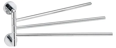 Obrázok produktu pre Držiak uterákov trojitý Bemeta Stella otočný 445 mm chróm