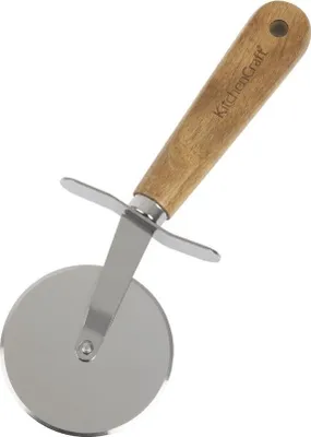 Produktbild von Kitchen Craft Italienisches Pizzarad mit Holzgriff 65 mm
