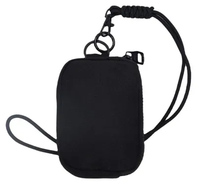 Produktbild von Reiseportemonnaie mit Lanyard, schwarz, multifunktional, 1 Stück, für unterwegs