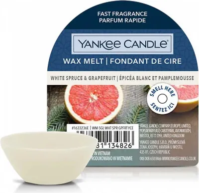 Immagine prodotto di Yankee Candle - Cera profumata all'abete bianco e al pompelmo 22g