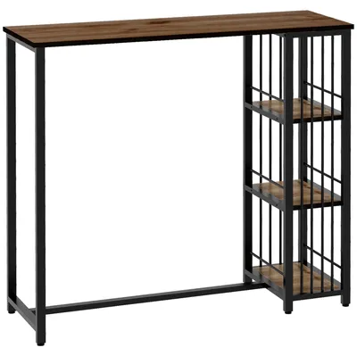Immagine prodotto di Tavolo da bar - Tavolo da bistrot - Tavolo alto - Tavolo da cucina - Design industriale - 120x40x105 cm