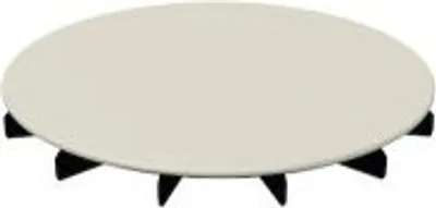 Produktbild von Bette Y102-001 Ersatzteile Glasierter Ablaufdeckel