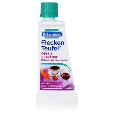 Produktbild von delta pronatura Fleckenteufel Fleckentferner 50g, Aktiv-Sauerstoff, für Obst & Getränke, waschbare & nicht waschbare Textilien, schont Farben & Gewebe, extrastarke Lösekraft