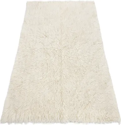 Zdjęcie produktu dla FLOKATI WEŁNIANE - Narzuta, Pled biały 70x140 cm