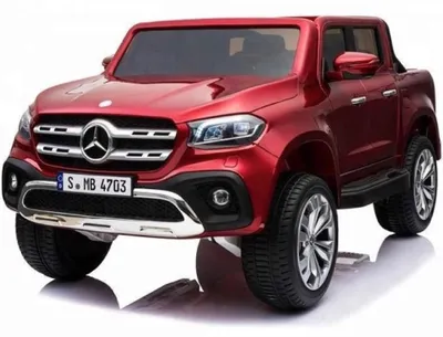 Produktbild von Mercedes X - KLASSE - 12V - 2-Sitzer Kinderauto - 4x4 - mit Fernbedienung - Metallic Rot