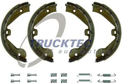 Produktbild von TRUCKTEC AUTOMOTIVE 07.35.078 Handbremsbeläge passend für MERCEDES-BENZ M-Klasse (W164) Handbremse