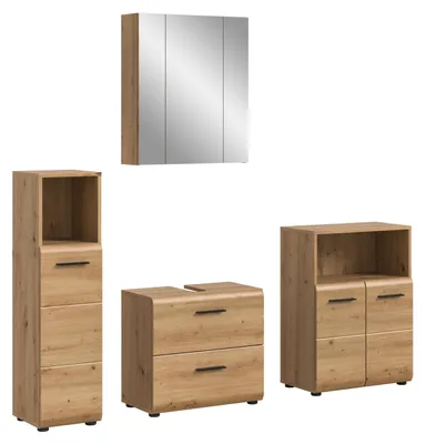 Produktbild von Bad Set Ice 8 | 4-teilig | Artisan Oak