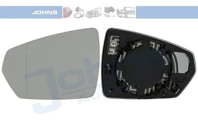 Produktbild von JOHNS Spiegelglas Außenspiegel 95 28 37-81 links für VW POLO (AW1 BZ1)