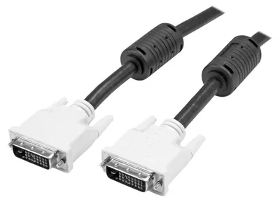 Produktbild von StarTech.com 5m DVI-D Dual Link Kabel (Stecker/Stecker) - DVI Dual Link Monitorkabel, 5 m, DVI-D, DVI-D, Stecker, Stecker, Schwarz
