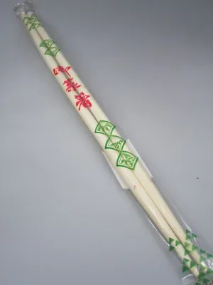 Produktbild von [ 45 cm ] Bambus Wok - Rührstäbchen / Essstäbchen / asiatisches Kochutensil
