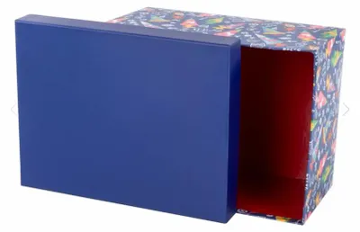 Produktbild von Idena Geschenkbox Schultüte blau 24x31x18cm