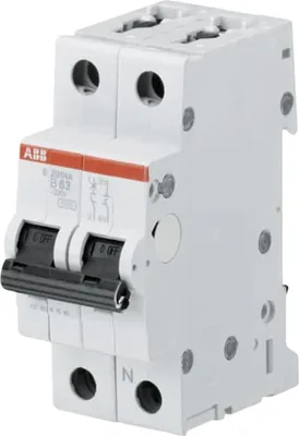 Produktbild von LS-Schalter, 6kA, B, 10A/1pol+N, 2TE, 1 Stk.
