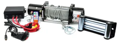 Obrázek produktu pro GEKO Elektrický lanový naviják 12V, 5443 kg / 12000 lb G81707