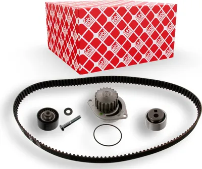 Produktbild von FEBI BILSTEIN 34642 Zahnriemensatz + Wasserpumpe passend für PEUGEOT 106 II Schrägheck (1A, 1C) 106 I (1A, 1C) für CITROËN SAXO (S0, S1)
