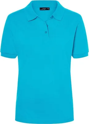 Produktbild von James & Nicholson Damenpoloshirt Classic, Gr. S,türkis