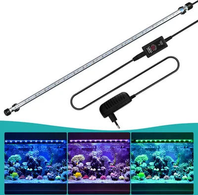 Immagine prodotto di SWANEW SWANEW 9W LED illuminazione acquario luce acquario RGB serbatoio pesce faretto crostacei