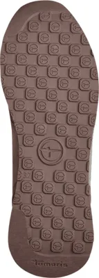 Produktbild von Tamaris Damen Sneaker Ledermix Retro Style lose Einlagen 1-23741-43, Größe:37 EU, Farbe:Grün