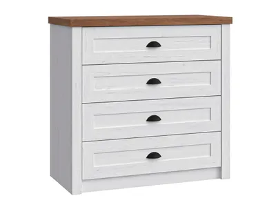 Produktbild von AX LIVING Kommode mit Schubladen Palmano K4 – 88 cm, Andersen Kiefer