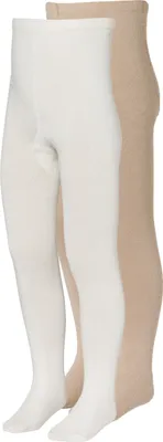 Produktbild von Cotton Prime® Strumpfhosen 4er Set für Kinder 122-128 Wollweiss/Beige