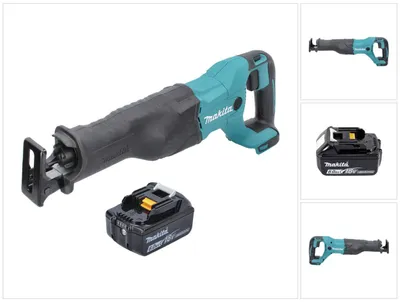 Obrázek produktu pro Akumulátorová přímočará pila Makita DJR 186 G1 18 V + 1x akumulátor 6,0 Ah - bez nabíječky