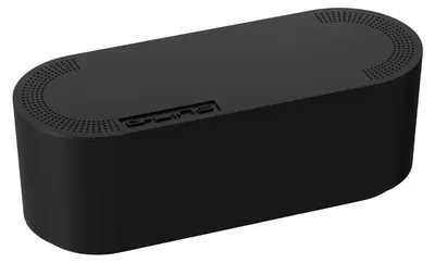 Immagine prodotto di Passacavi scatola porta cavi - Organizzatore di cavi - 325 x 125 x 115 mm - Nero - Per scrivania e TV