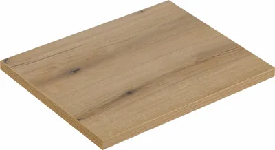 Produktbild von Badezimmer-Waschtischplatte 60 Cm Eiche Evoke Für Waschbecken, Laminierte Platte