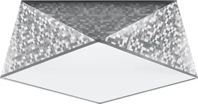 Image de PLAFON IMPACTO 2 E27 Argent Plafonnier - dimmable