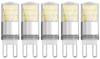 Productafbeelding van Modee LED Insteeklamp G9 Helder - 4.2W 390lm 6000K - Koudwit - Vervangt 35W - 5 stuks