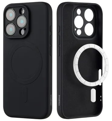 Obrázok produktu pre imoshion Farebný zadný kryt s MagSafe pre Apple iPhone 16 Pro Max - Čierny