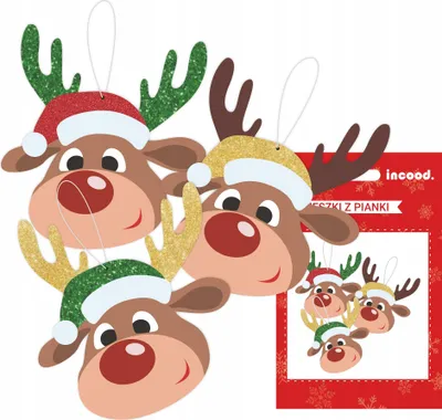Image de Artisanat magique Reniferki - Des pendentifs créatifs pour vos projets DIY de Noël