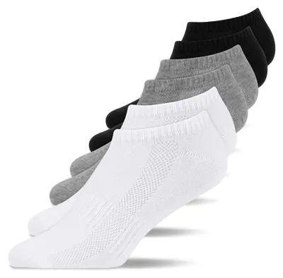 Produktbild von Snocks Sneaker Socken Herren & Damen aus Baumwolle, 6er Set
