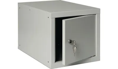 Produktbild von Schliefachschrank lichtgrau/lichtgrau H450xB450xT450mm 1 Abteile