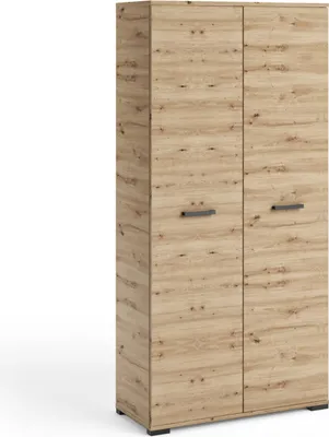 Obrázek produktu pro Šatní dvoudveřová skříň 90 cm KLENRI  - dub artisan