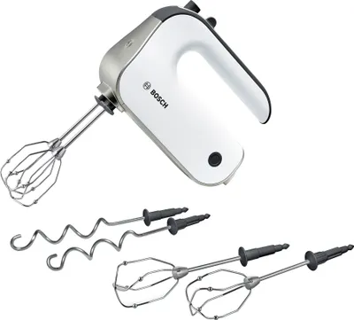 Produktbild von BOSCH MFQ4835DE Handmixer weiß, silber 575 W