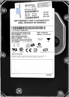 Immagine prodotto di Seagate St3146854lc Hdd Hard Disk Scsi 146.8gb 80pin 3,5" Disco Rigido Server