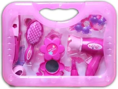 Produktbild von Beauty Case mit Zubehör rosa