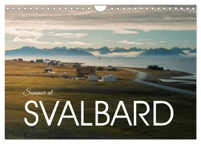Produktbild von Sommer auf Spitzbergen (Wandkalender 2027, DIN A4, Querformat), CALVENDO 12-Monats-Wandkalender