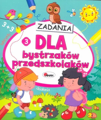 Productafbeelding van Kinder- und Jugendbücher / Zadania dla bystrzaków przedszkolaków 3 - Jolanta Czarnecka / Awm