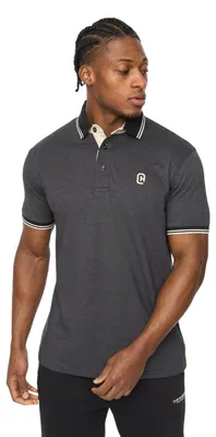 Produktbild von Crosshatch - "Preece" Poloshirt für Herren BG2481 (S) (Schwarz)