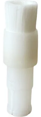 Produktbild von Bergeon 5504-VA14 Vakuum-Fellbürstenkopf Weiß Weich