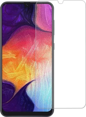A screen protector is placed over a smartphone screen.