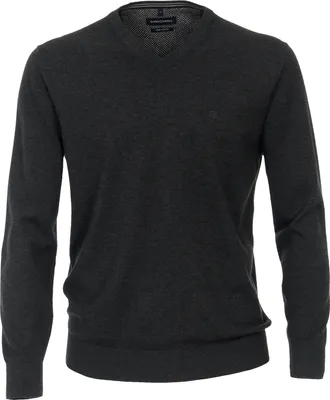 Produktbild von CasaModa Pullover V-Neck XXL anthrazit melange