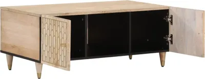 Produktbild von vidaXL Couchtisch 100x54x40 cm Massivholz Mango