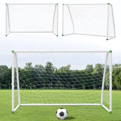 Obrázok produktu pre 2 bránky na futbal pre deti, rozmer 180 x 120 x 80 cm, ideálne do záhrady, parku alebo na ihrisko