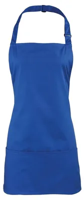 Immagine prodotto di Premier - Grembiule con pettorina "Colours" LT2638 (62 cm x 60 cm) (blu reale)