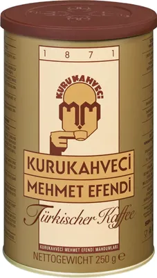 Produktbild von KURUKAHVECI MEHMET EFENDI - Türkischer Kaffee Blechdose