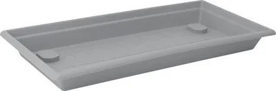 Produktbild von Blumenkasten Untersetzer Magnus XXL Kunststoff 76 x 36,5 x 8 cm steingrau